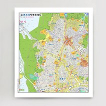 [지번]서울시 은평구 연신내지역 안내도 150cm x 132cm SE, 1.종이코팅