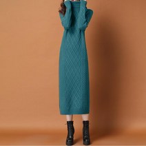 르엠마 피오라 터틀넥 폴라티 목티 목폴라 홈웨어 긴팔롱원피스 봄원피스 임부복 롱원피스 가을원피스 니트원피스