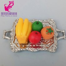 미니어쳐만들기 모형 DIY 바비 블라이스 Ob11 1/8 1/12 Bjd 인형용 미니 음식 인형 하우스 악세서리 빵 스무디 아이스크림 브레이크 퍼스트 에그 디너 세트, [16] A6