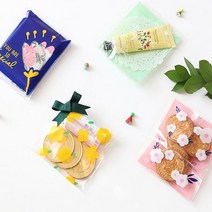 그레이스벨 패키징 선물포장 비닐접착 10매, 상세설명 참조, 블루 데이지