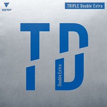 빅타스 러버 트리플 더블엑스트라(VICTAS TRIPLE DUBLE EXTRA), 검정(Max), 1개