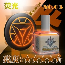 프라모델 공구모델 페인팅 도구 18ml 수성 형광 잉크 패널 라이너 피규어 건담 용 색칠 취미 DIY, 03 NO.3 orange