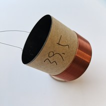 AI스피커 베이스 스피커 드라이브 보이스 코일 ID 39 5mm 1 555 인치 스켈레톤 블랙 알루미늄 8 옴 우퍼 개