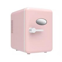 차량용냉장고 캠핑용 미니 온장고 휴대용 음료220V/ 110V/ 12V 전기 냉장고 자동차 및 가정용 휴대용 화장, 02 분홍색_03 UK, [02] 분홍색