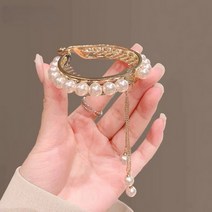 셀루앙드 블링 똥머리 클립형 머리핀 4종 택1