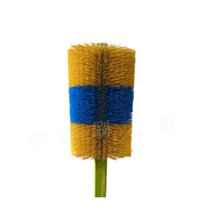 카우브러쉬 롤러 회전 바디 마사지 소 빗 가려움방지, 80x17cm