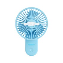산리오 미니소 미니어처 선풍기 피규어 사무실 책상 장식 시나모롤 마이멜로디 헬로키티 쿠로미, 시나모롤2