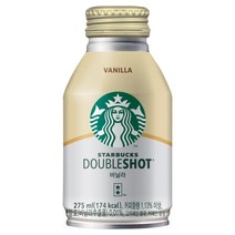 동서 스타벅스 더블샷 바닐라 24캔, 275ml, 24개