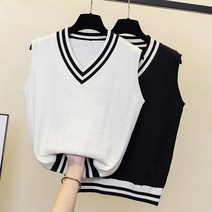 해외직구상품 빅사이즈 풀사이즈 여성 골프웨어 상의 니트 조끼