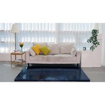 SEJEL.F (세젤에프) 3단 PU 레자 인조가죽 접이식 매트리스 HR고밀도 차박 싱글 원룸 가성비 주문제작 스펀지 땡땡이 (네이비) 5CM, 소라