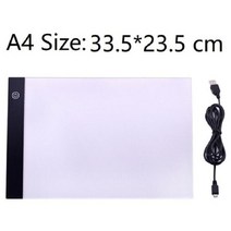 LED 라이트박스 드로잉 보드 A4 레벨 밝기 조절 Led 드로잉 복사 패드 보드 그림 교육 놀이 친구 창의적인