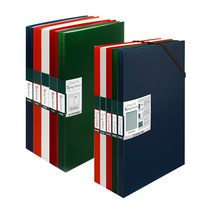킹짐 A4 클리어화일 8포켓 그린, 20개