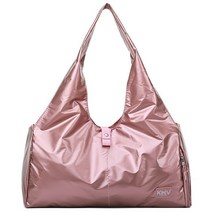 여행용 세트 여성용 더플 백 밤새 사이드 수트 여행 디자이너 ToiletryTote 스포츠 골프 숄더 핸드백 여성 화장품 피트니스, [01] Rose Gold