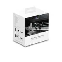 힐링쉴드 가로 세로 차량용 송풍구 마그네틱 플랭크 휴대폰 거치대, 10개, 혼합색상