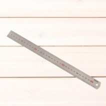 스텐레스 30cm자, 1개