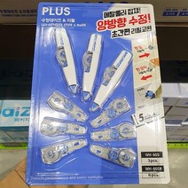 PLUS 수정테이프 3입 ＋ 리필 6입 세트