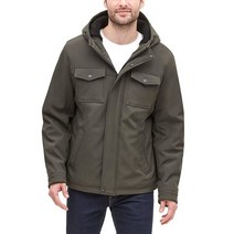 다커스 남성 빅 톨 북극 천 셰르파 스톰 재킷 헤더 그레이 소프트 쉘, 5X, Olive Soft Shell