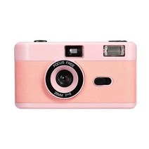Kodak 필름 용 사진 35mm 일회용 재사용 가능한 플래시 카메라 270794, Pink, CN_Cam(8exp color film)
