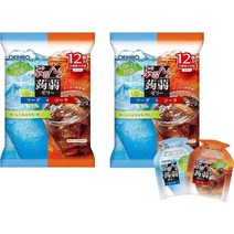 오리히로 푸룬토 곤약 젤리 파우치 소다 콜라 6봉지 세트, 기본
