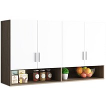 홈카페장 그릇장식장 수납장 부엌 틈새장 엔틱 수납, 2도어 60x30x60