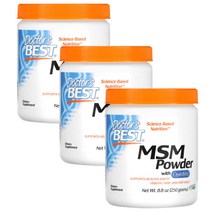 닥터스베스트 MSM 분말 250g 3개 OptiMSM 함유 메틸설포닐메테인