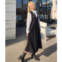 케티 핀턱주름 롱원피스