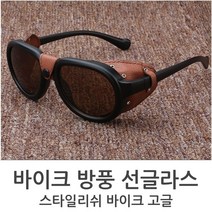 바이크 방풍 선그라스 바람막이 고글 오토바이 할리데이비슨 자전거 스노우보드 스키, 오렌지