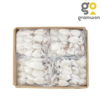 베이비이까 12미 미니갑오징어 2.4kg, [박스] 베이비이까 12미 (200gX12팩), 1개