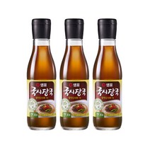 샘표 국시장국 멸치다시마국물 345ml x3개