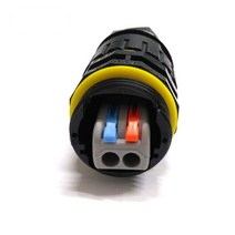 전선 연장 방수 커넥터 복합 2P, 적색(10~14mm), 흑색(5~9mm)