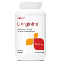 GNC 엘아르기닌 1000mg 180정, 1병