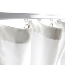 스틸 커튼핀 원룸 인테리어 커텐 고리 17X25MM 방한 커튼봉 부자재 압축봉 쉬폰