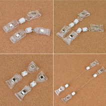 식당 카페 명함집게스탠드 쿠폰클립디피스탠드 마그네틱자석 집게형 매장용 업소용 2P, 제품선택, 철사집게