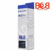 마우스패드 밥패드 BOB 베이직 오버로크 장패드 블루 선수용 게이밍