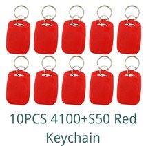 5/10pcs Ic Id 스마트 듀얼 칩 카드 Rfid 읽기 전용 인증 키 체인 125khz Tk4100 EM4100 배지 13.56mhz 1k, 07 As The Picture Shows
