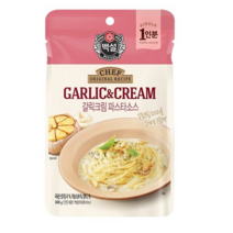 백설 갈릭크림 파스타소스 140g, 3개