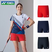 요넥스 여성 반바지 211PH002F 레드 블랙 네이비