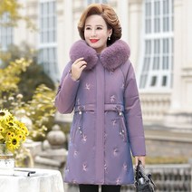 빅사이즈 부인복 아줌마큰옷 패딩 50대 60대 엄마옷 줌마옷 주부옷 엄마 아내 생일 선물 여성옷