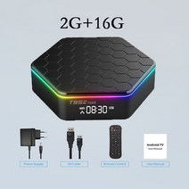 셋톱박스 선반거치대 IPTV 정리함 공유기 안드로이드 120 TV 박스 T95Z 플러스 Allwinner H618 칩 4G 64G 듀얼 Wifi6 6K HDR 12 미디어 플레이, 없음, 34.Au 플러그  2G 16G Normal Remot