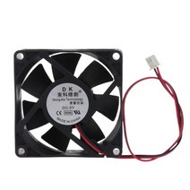 dc 브러시리스 팬 70mm 냉각 팬 7025 xh2 54 2pin pc 서버 cpu 쿨러 라디 터 70x70x25mm 듀얼 볼 베어링 2200r w3jd, 5v