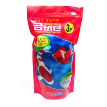 금비단 3호 500g 대형입자 금붕어 비단잉어 사료