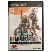 PS2 메탈 기어 솔리드 2 서브스탠스 한글판 중고 메뉴얼 X