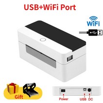 레이저각인기 레이저마킹기 자동날인기 날짜찍는기계 고속 usb 블루투스 열전사 프린터 라벨 스티커 메이커 데스크탑 4 인치 배송 라벨 바코드 프린터 익스프레스, 와이파이 USB 스탠드, 나는 플러그
