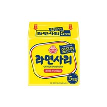 오뚜기 라면사리 얇은면 110g, 25개