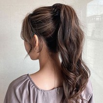 루즈루나 다양한 연출 만두슈슈 똥머리 고정밴드 올림머리 머리끈 헤어끈