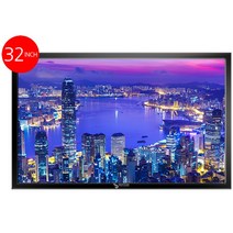 금영 KY-CH3222 32인치 LED 모니터 USB동영상재생, 벽걸이형