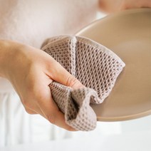 캠핑 설거지 물기제거용 순면 주방수건 5개 판촉용 집안 가정용 행주 호텔 빠른흡수, 다크그레이
