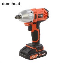 domiheat 무선 임펙트 렌치, 렌치+베이스 충전기+롱슬리브 4개