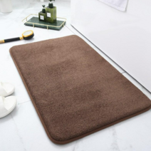 마벨인홈 메모리폼 러그 발매트, 브라운, 120cm x 50cm