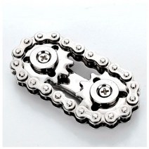 피젯스피너 피젯큐브 sprockets 플라이휠 fingertip gyro chains anti stress figets spinner popite antistress simpl, 1개